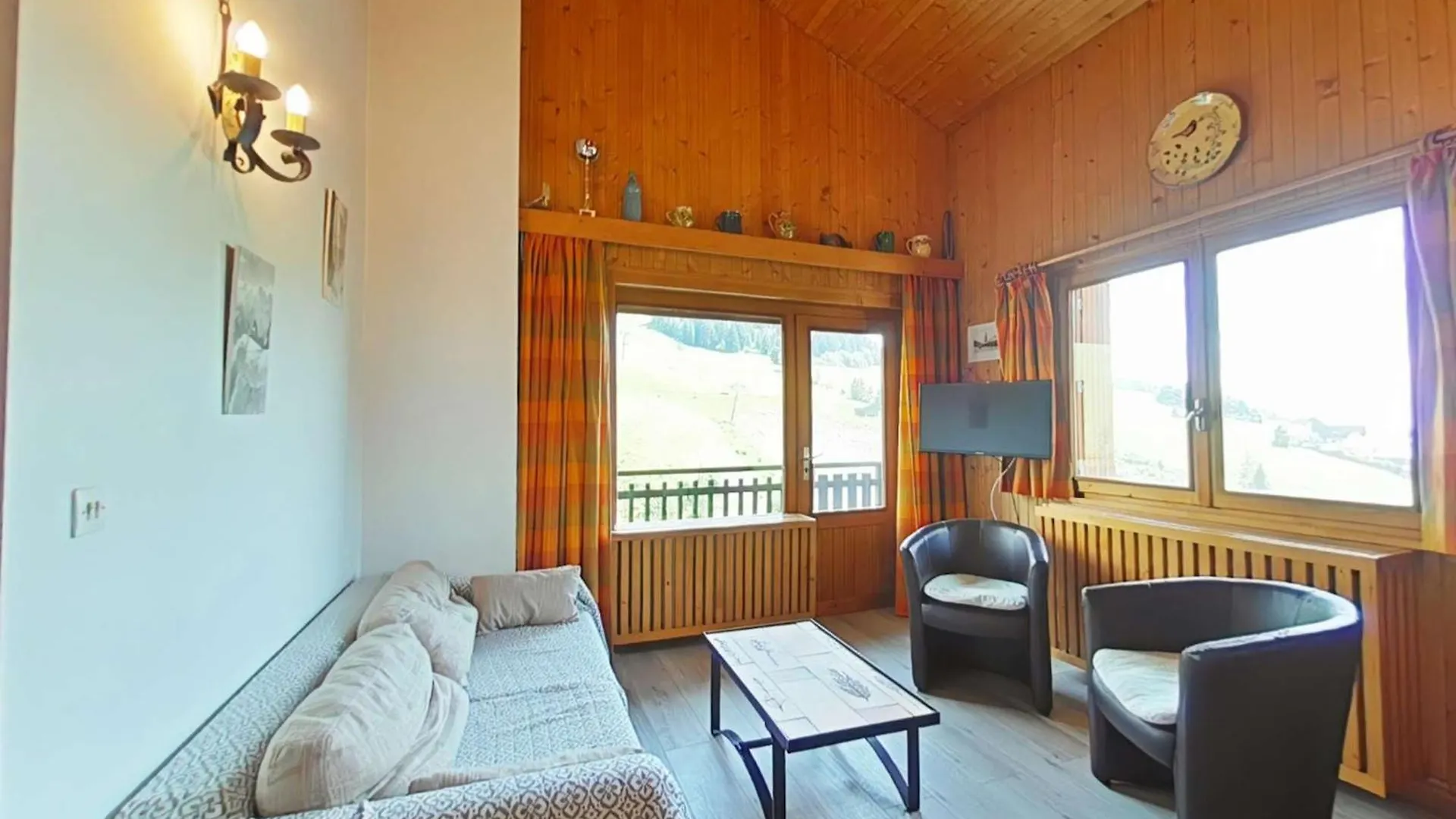 Appt 3 Pieces Avec Mezzanine, 6 Couchages, Proche Commerces Et Pistes, Parking Couvert - Fr-1-241-189 Le Grand-Bornand